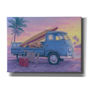 'The Beach Boy' by Richard Courtney, Canvas Wall Art