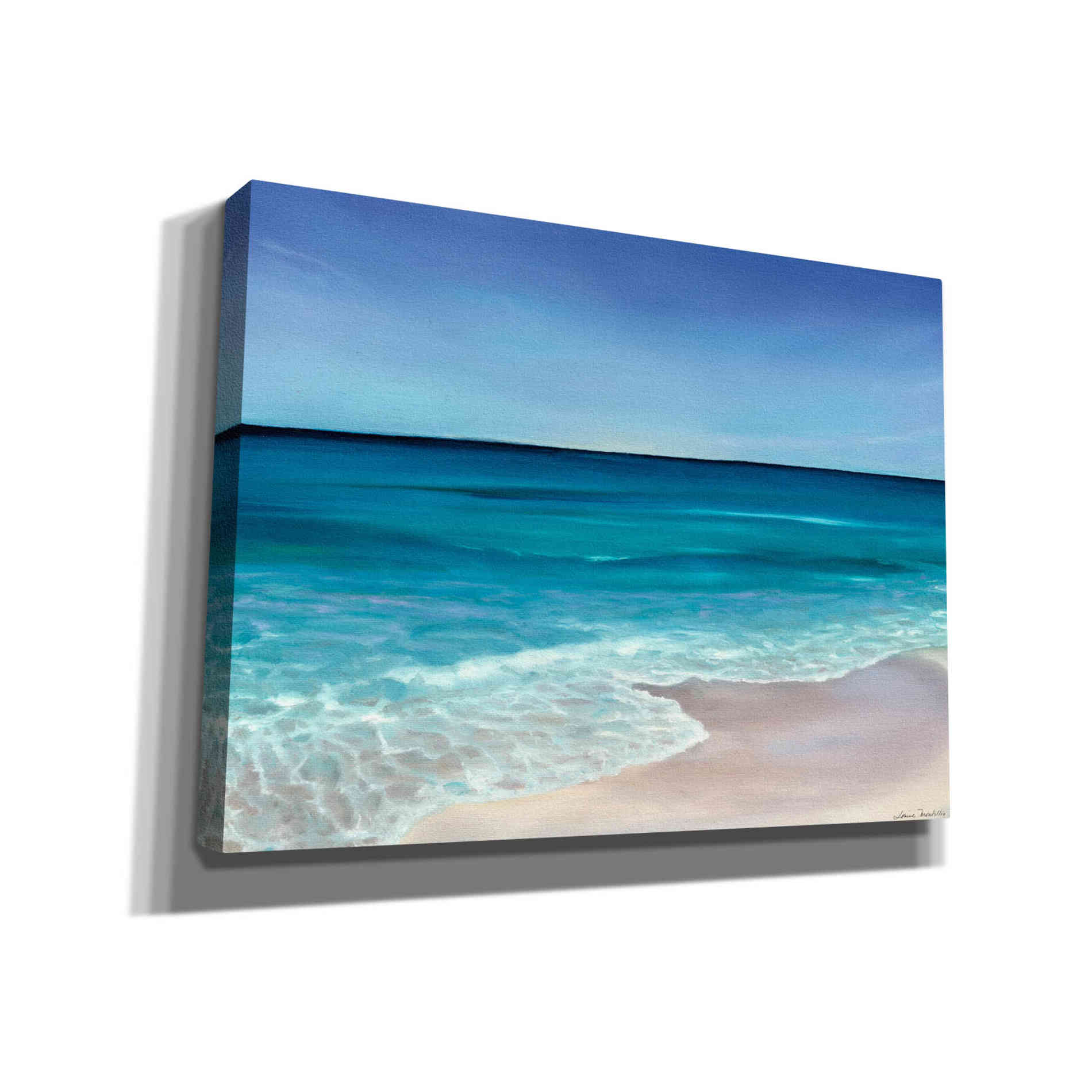 'Rippling Waves' by Louise Montillio, Canvas Wall Art