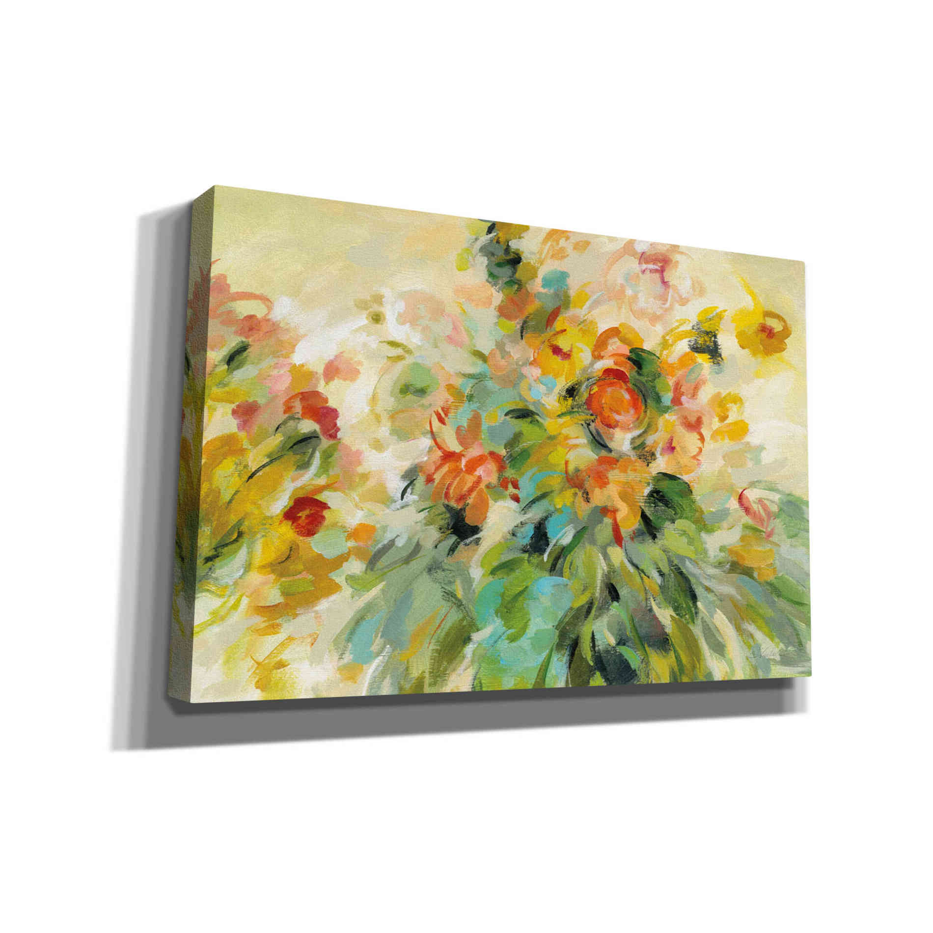 'Festive Bouquet' by Silvia Vassileva, Canvas Wall Art