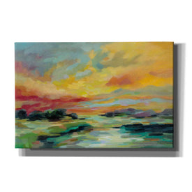 'July Sunset' by Silvia Vassileva, Canvas Wall Art