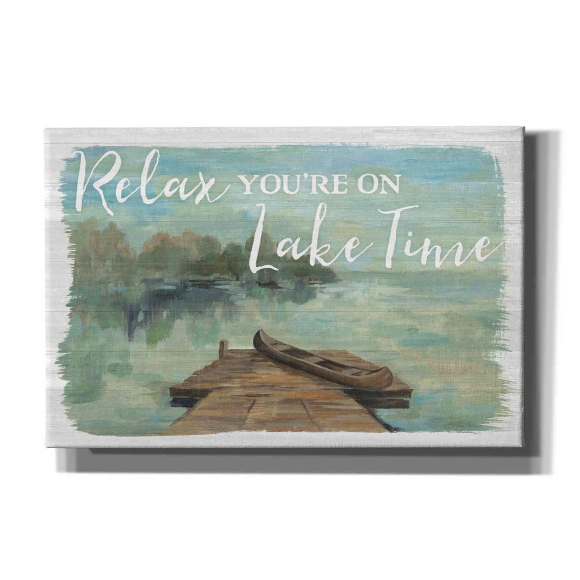 'Lakeside Retreat II' by Silvia Vassileva, Canvas Wall Art