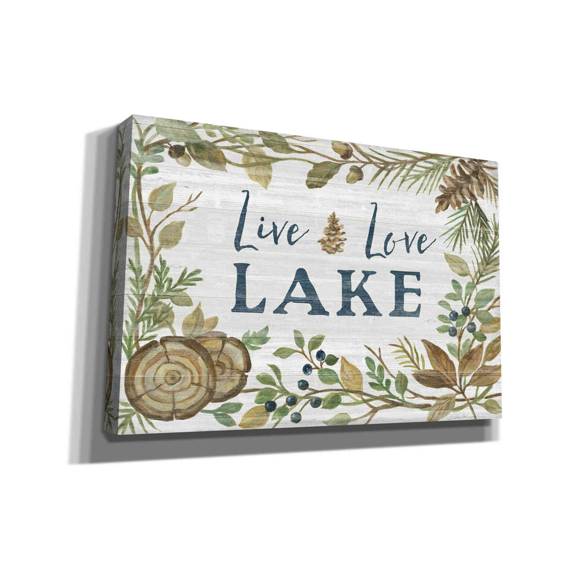 'Lakeside Retreat III' by Silvia Vassileva, Canvas Wall Art