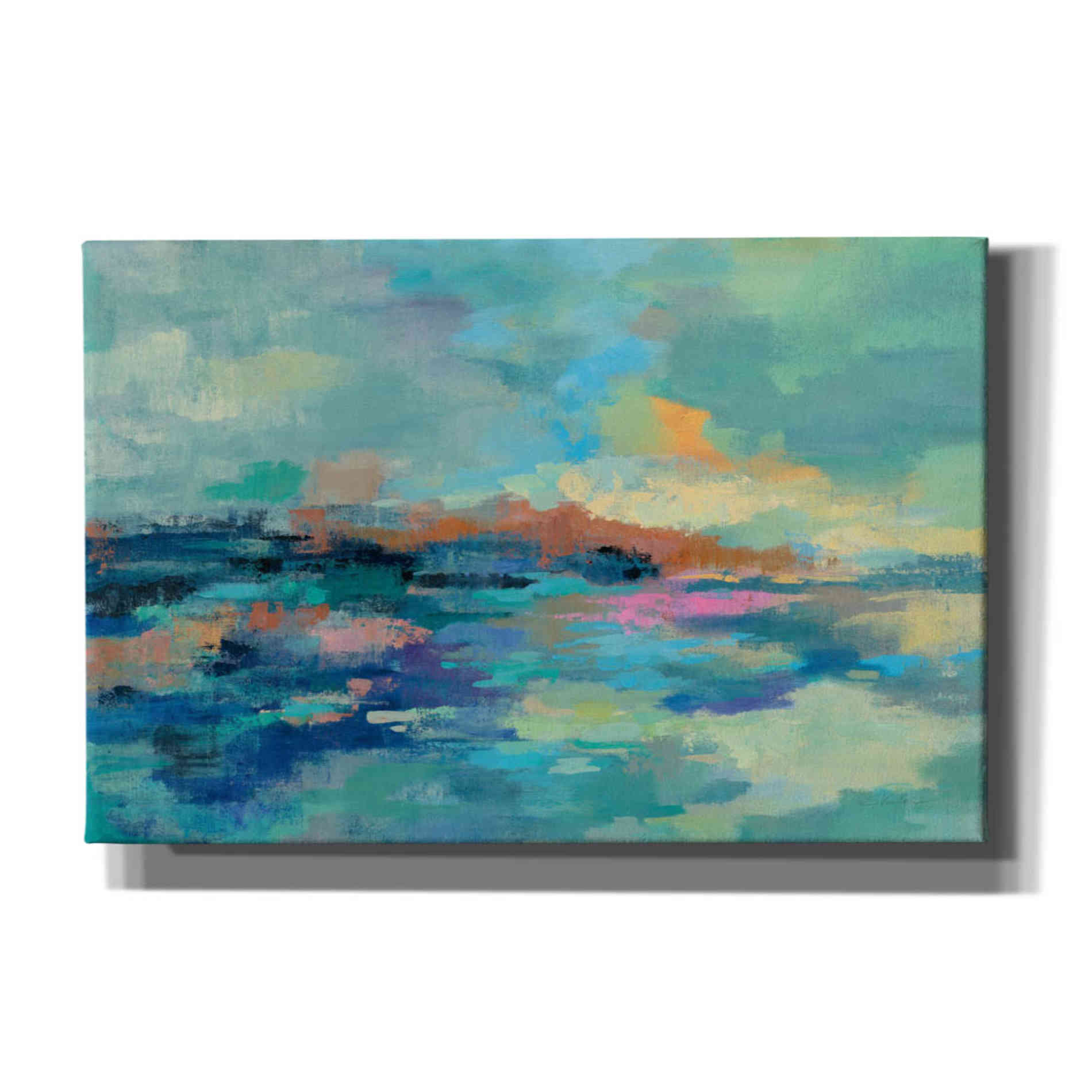 'Summer Seaside' by Silvia Vassileva, Canvas Wall Art