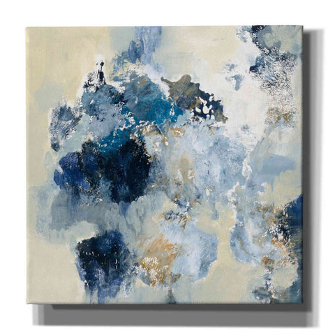 Image of 'Indigo Monotype' by Silvia Vassileva, Canvas Wall Art