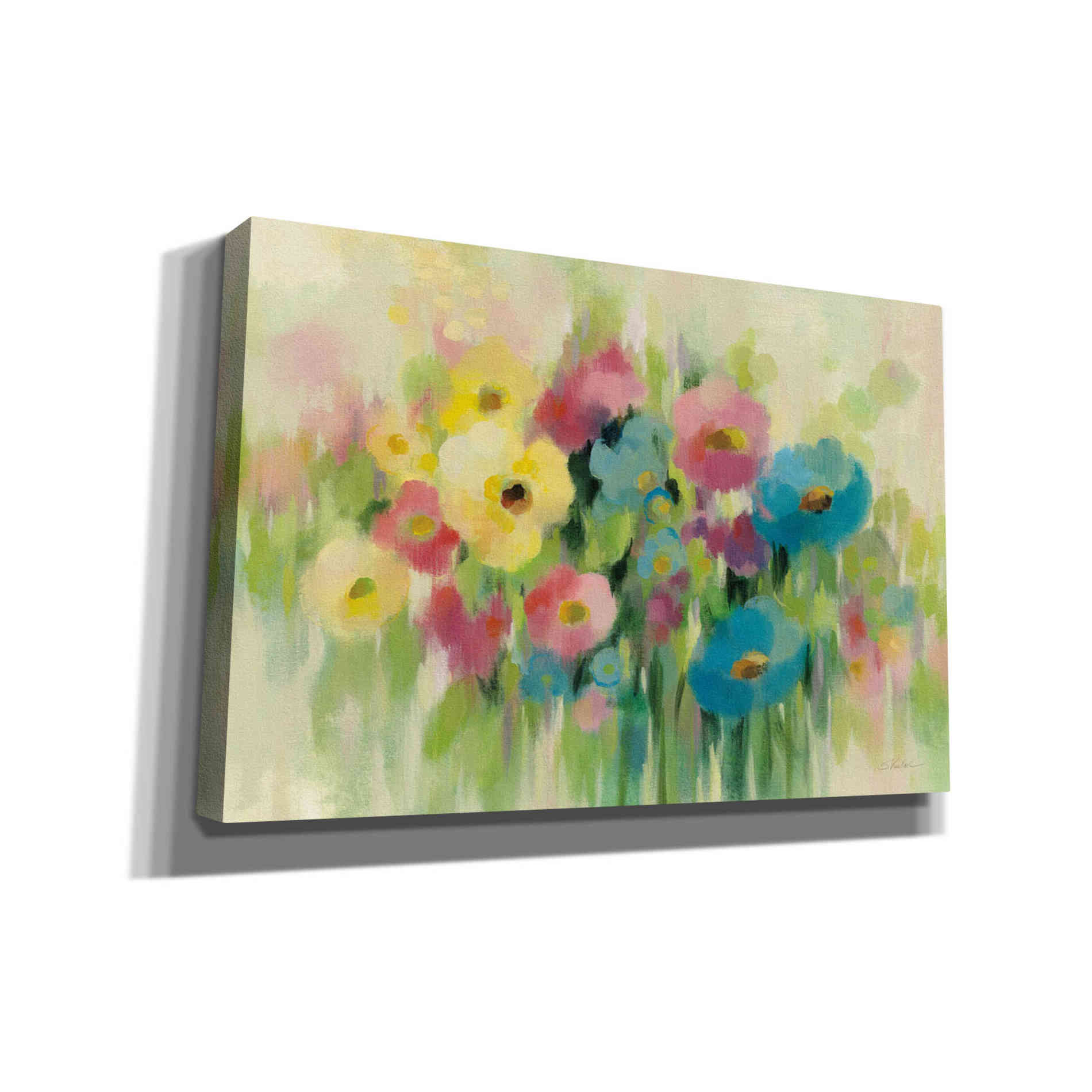 'First Spring Flowers' by Silvia Vassileva, Canvas Wall Art