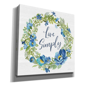 'Botanical Blue VI' by Silvia Vassileva, Canvas Wall Art