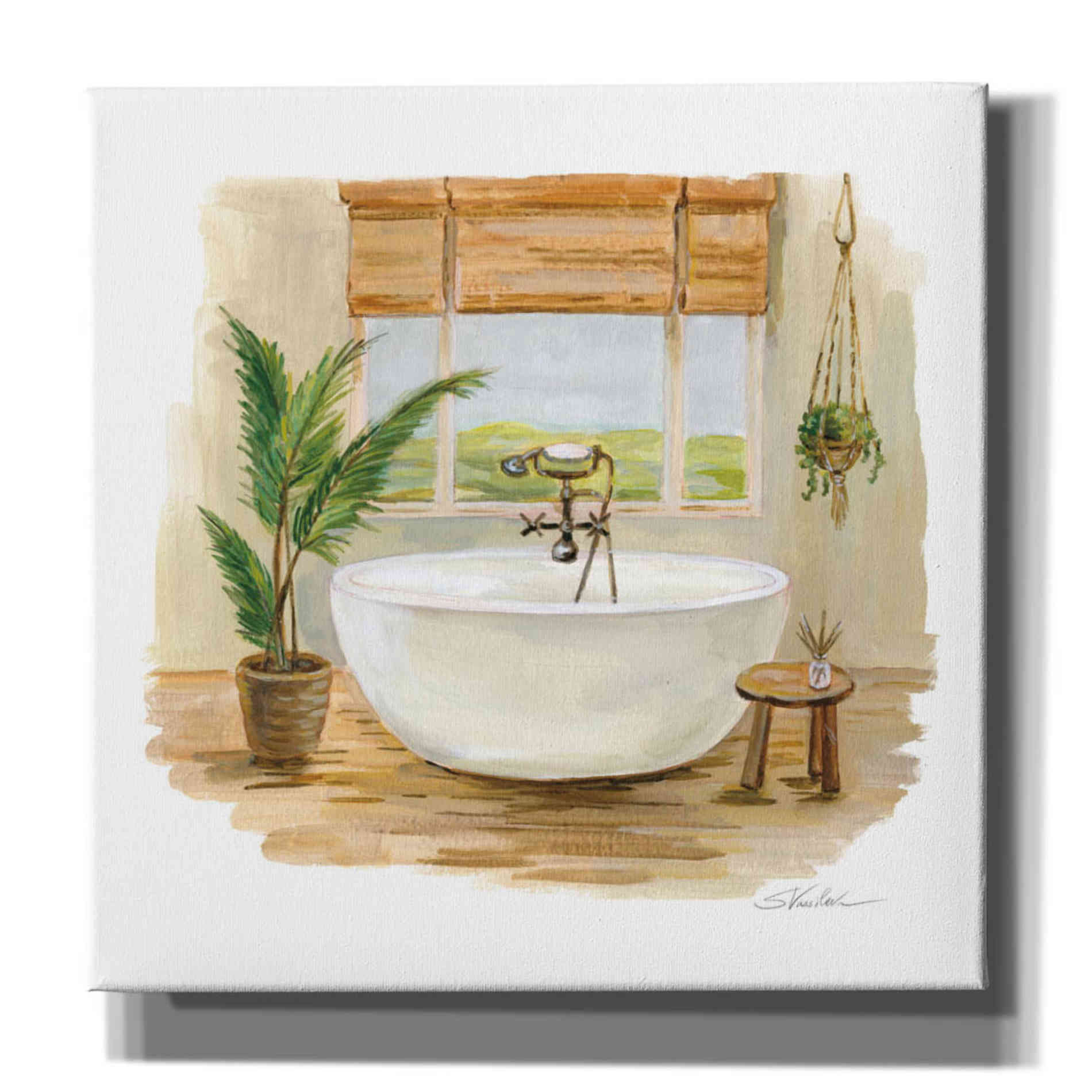 'Sunny Spa I' by Silvia Vassileva, Canvas Wall Art