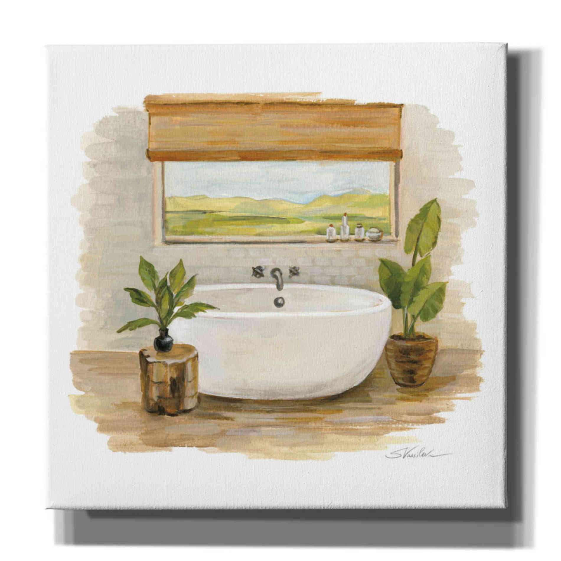 'Sunny Spa II' by Silvia Vassileva, Canvas Wall Art