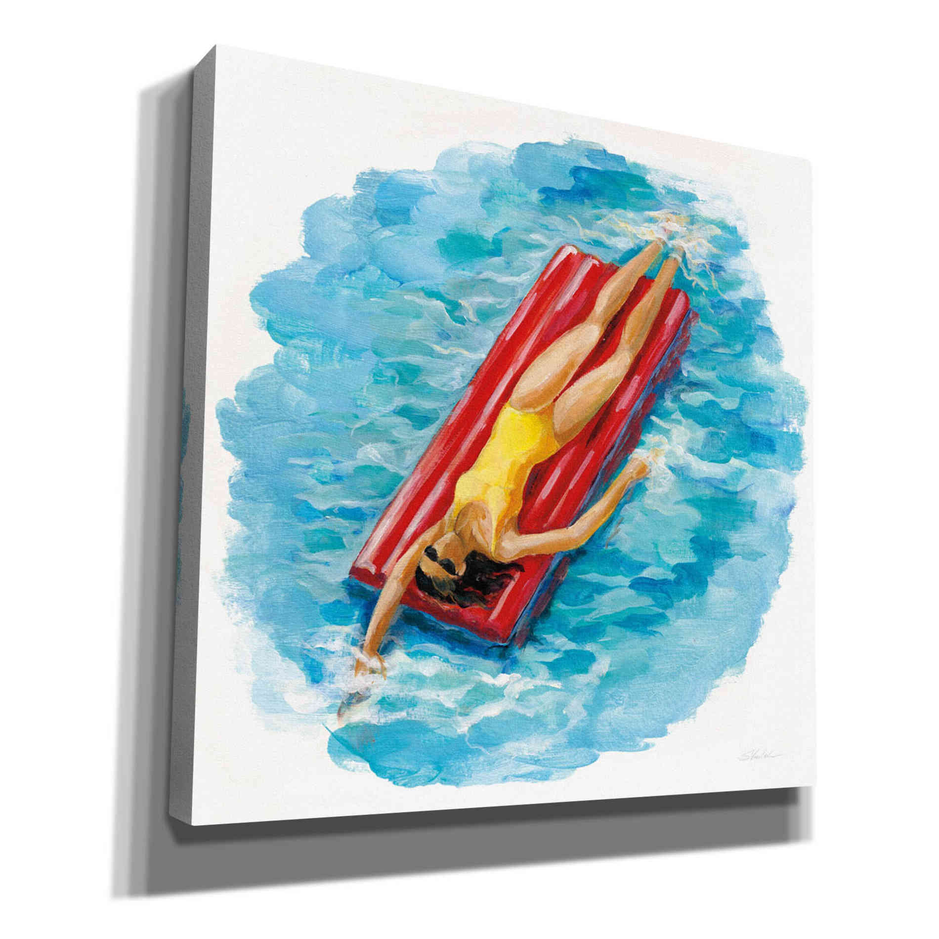 'Sunbather II' by Silvia Vassileva, Canvas Wall Art