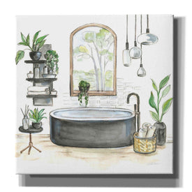 'Black Bathtub I' by Silvia Vassileva, Canvas Wall Art
