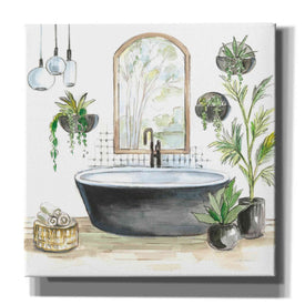 'Black Bathtub II' by Silvia Vassileva, Canvas Wall Art