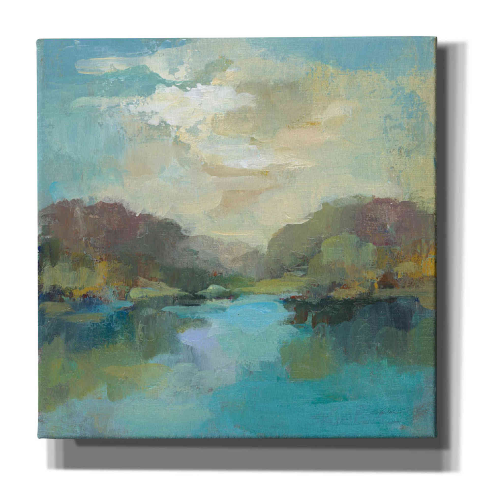 'Mini Landscape' by Silvia Vassileva, Canvas Wall Art