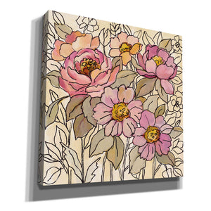 'Spring Lace Floral I' by Silvia Vassileva, Canvas Wall Art