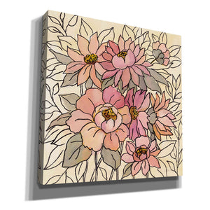 'Spring Lace Floral II' by Silvia Vassileva, Canvas Wall Art