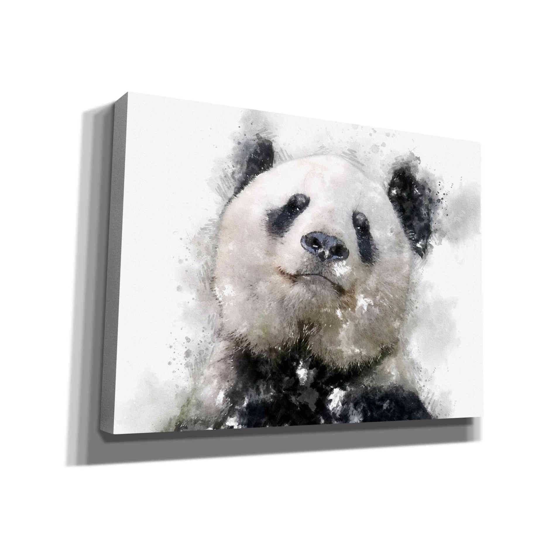 'Panda Love' by Kim Curinga, Canvas Wall Art