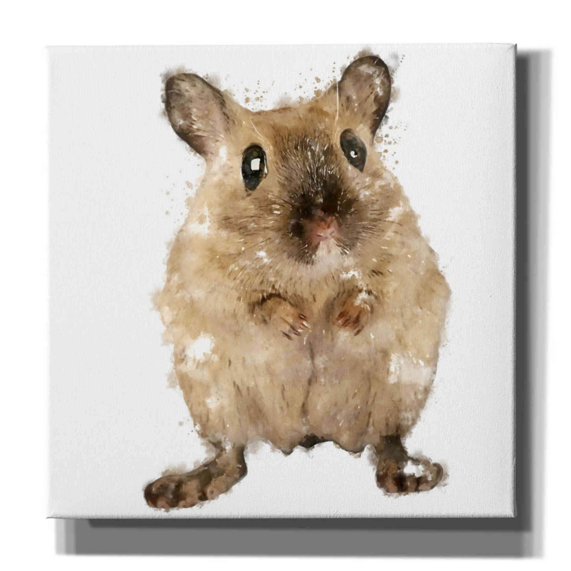 'Curious Mouse' by Kim Curinga, Canvas Wall Art