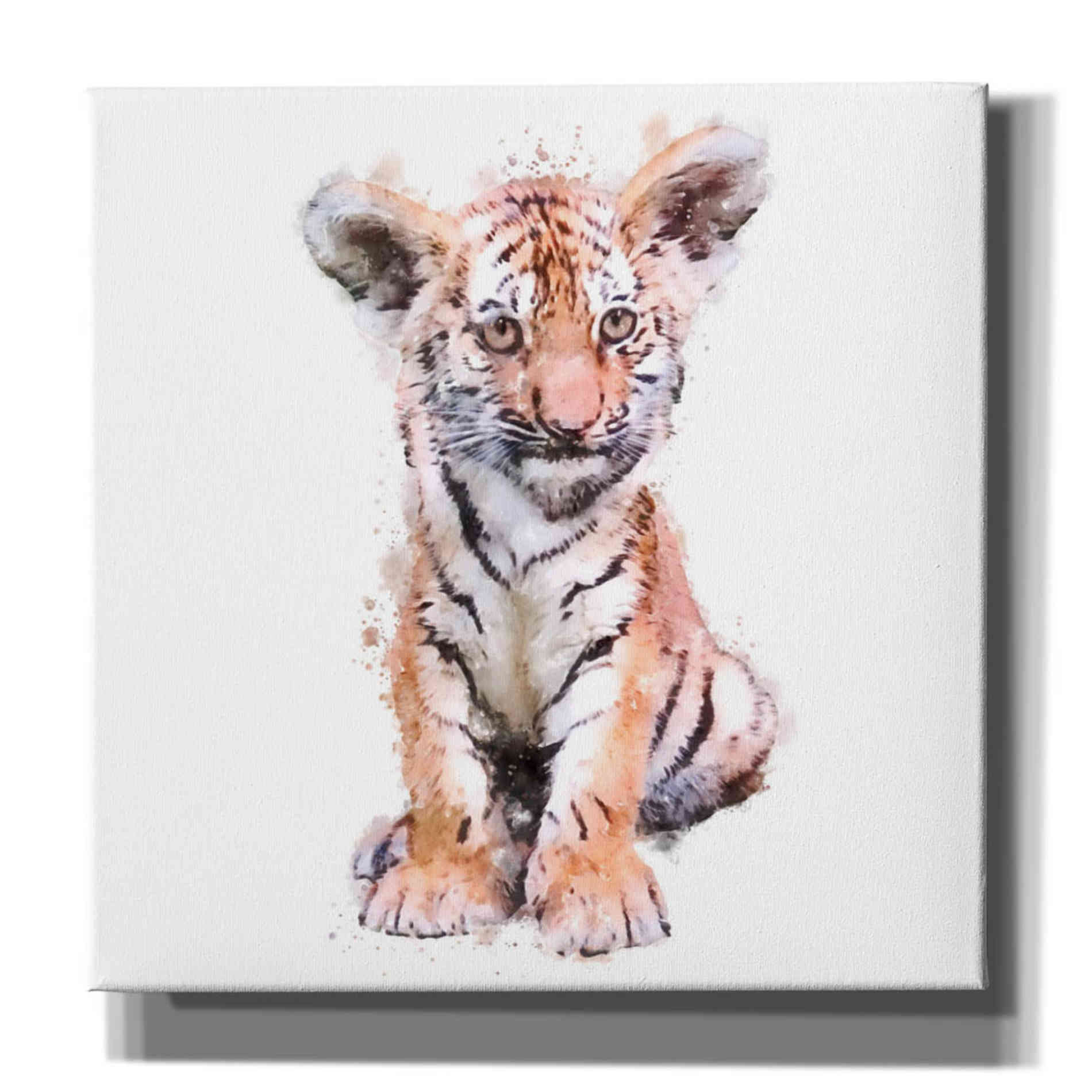 'Tigger Baby' by Kim Curinga, Canvas Wall Art