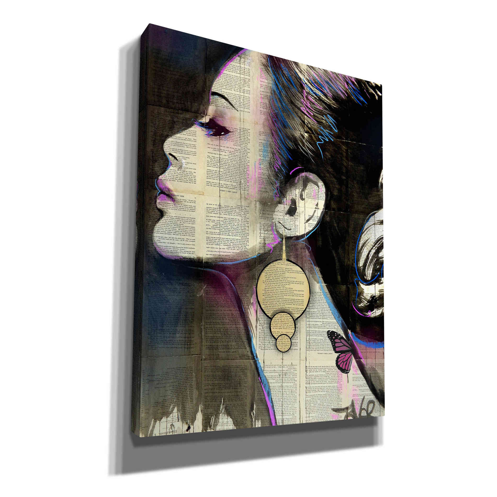 'Flourish' by Loui Jover, Canvas Wall Art