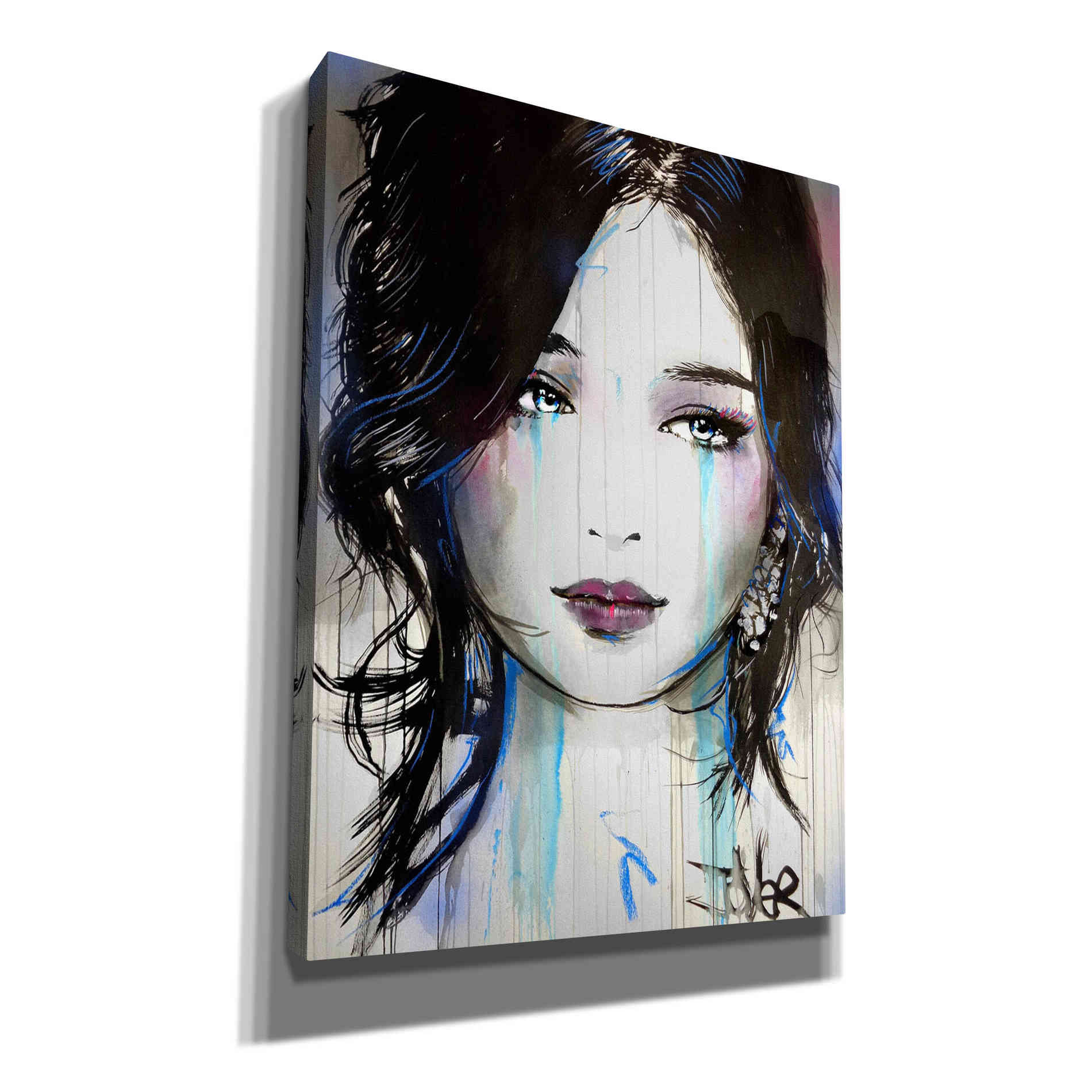 'Asia' by Loui Jover, Canvas Wall Art