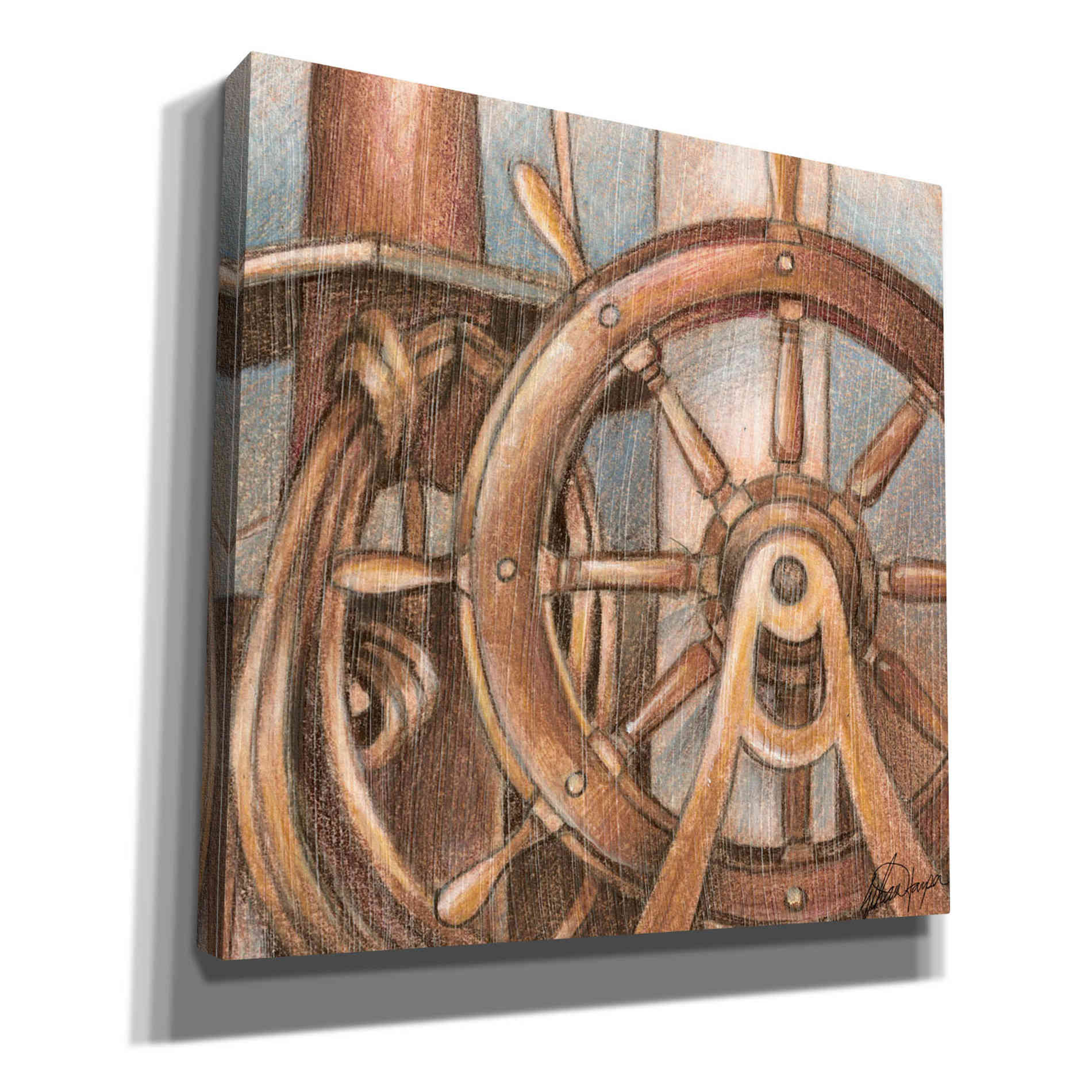 "Coastal View III" by Ethan Harper, Canvas Wall Art