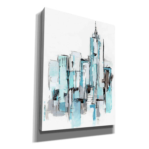 Image of "Blue City I" by Ethan Harper, Canvas Wall Art