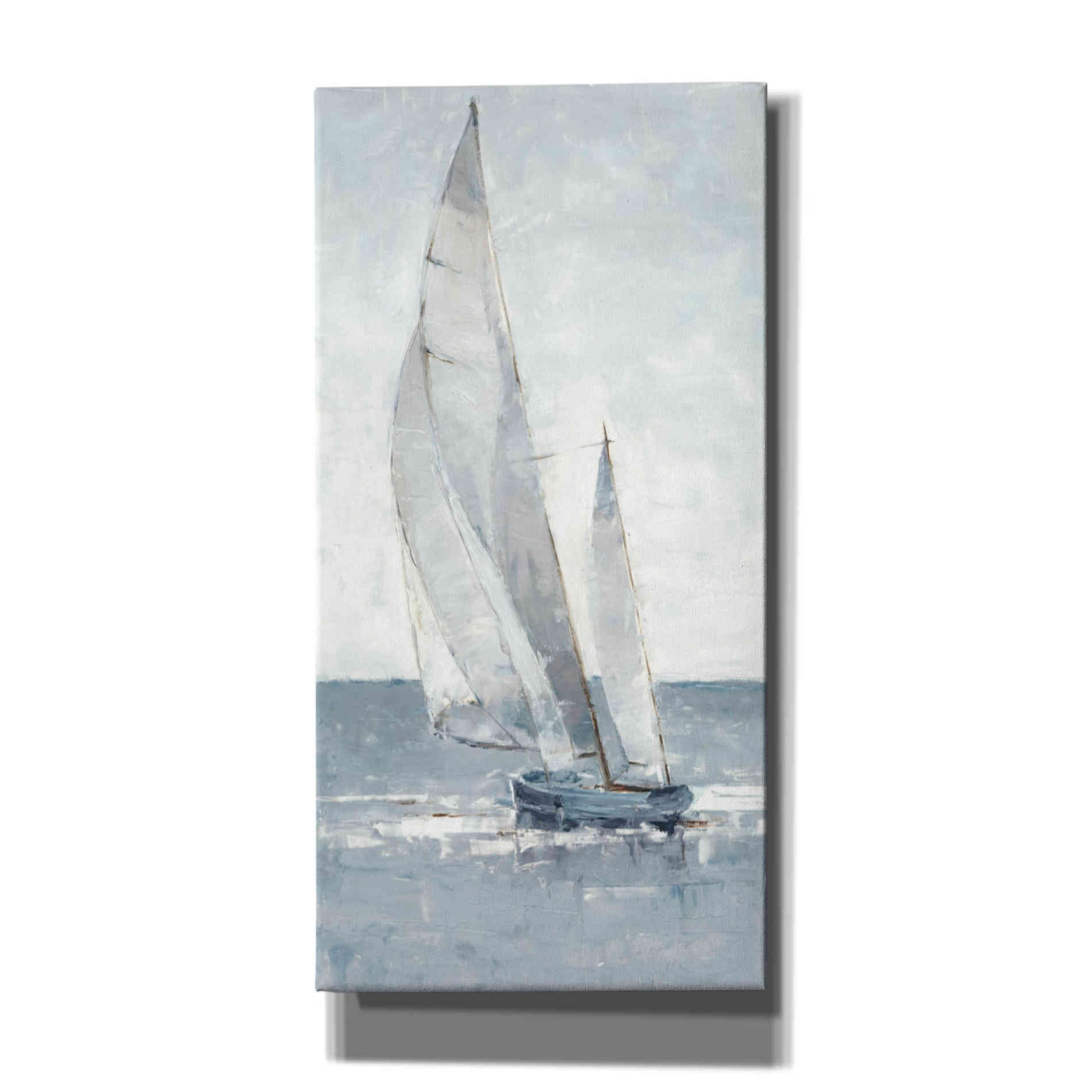 "Grey Seas I" by Ethan Harper, Canvas Wall Art