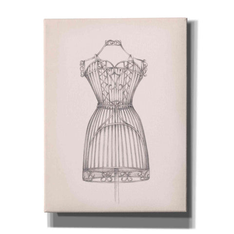 Image of "Antique Dress Form I" by Ethan Harper, Canvas Wall Art