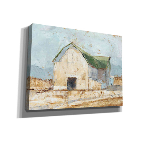 Image of "Whitewashed Barn IV" by Ethan Harper, Canvas Wall Art