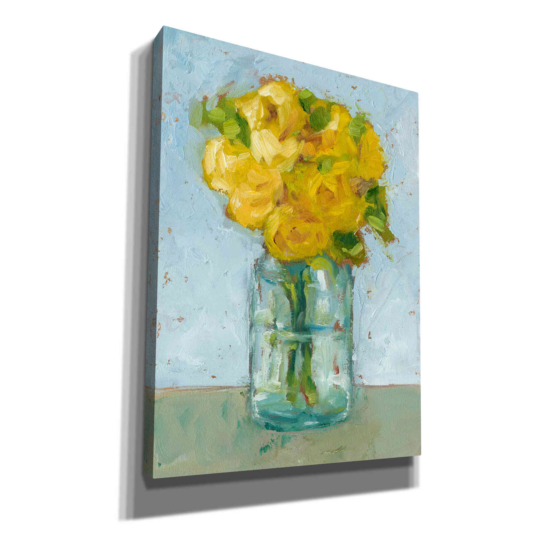 "Impressionist Floral Study III" by Ethan Harper, Canvas Wall Art