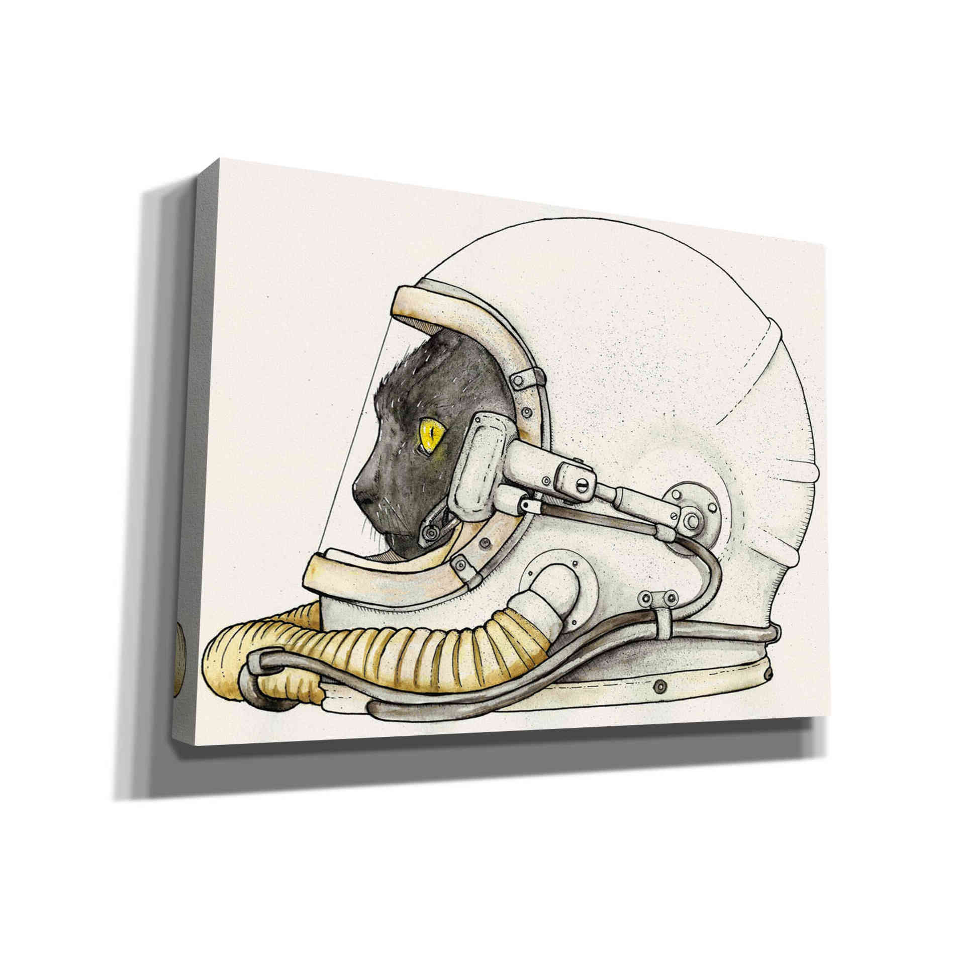 'Space Kitteh II' by Craig Snodgrass, Canvas Wall Art