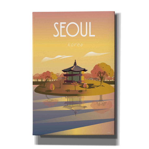 Image of 'Seoul' by Arctic Frame Studio, Canvas Wall Art