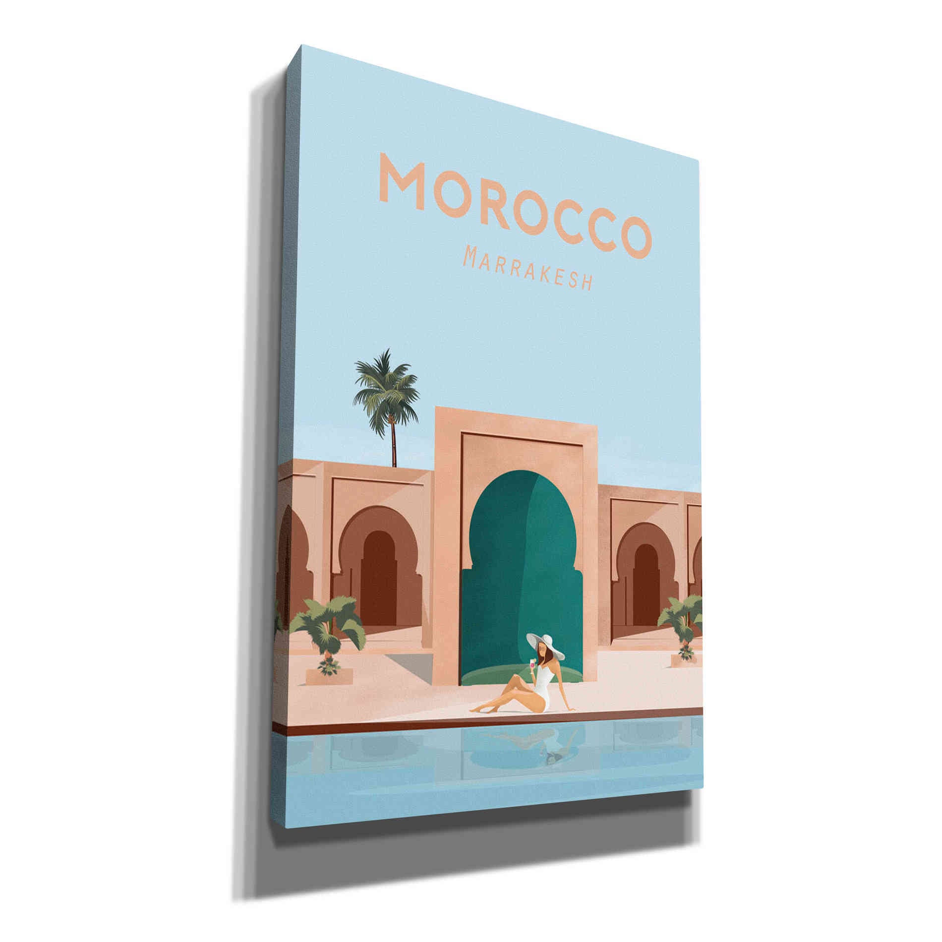 'Moroco' by Arctic Frame Studio, Canvas Wall Art