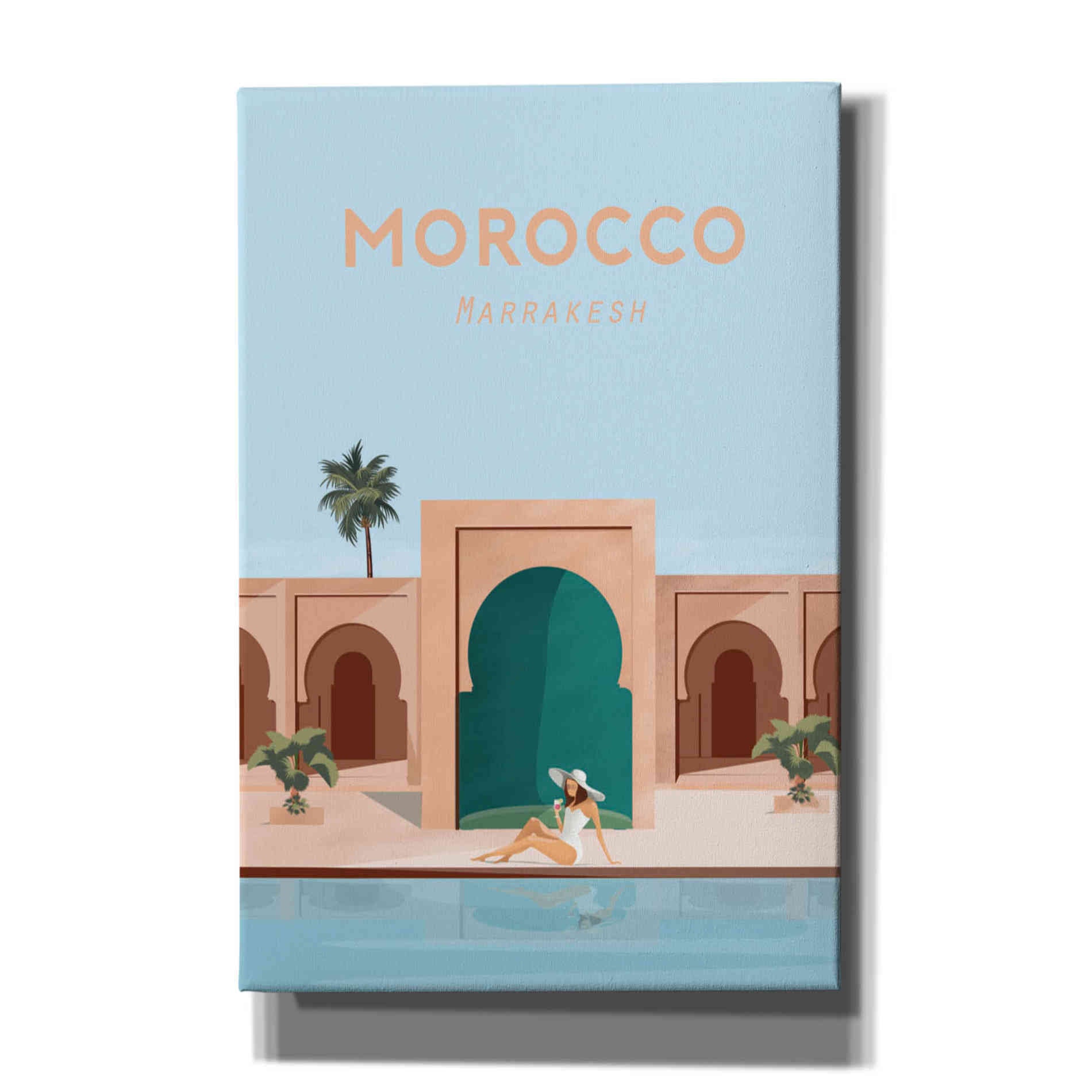 'Moroco' by Arctic Frame Studio, Canvas Wall Art