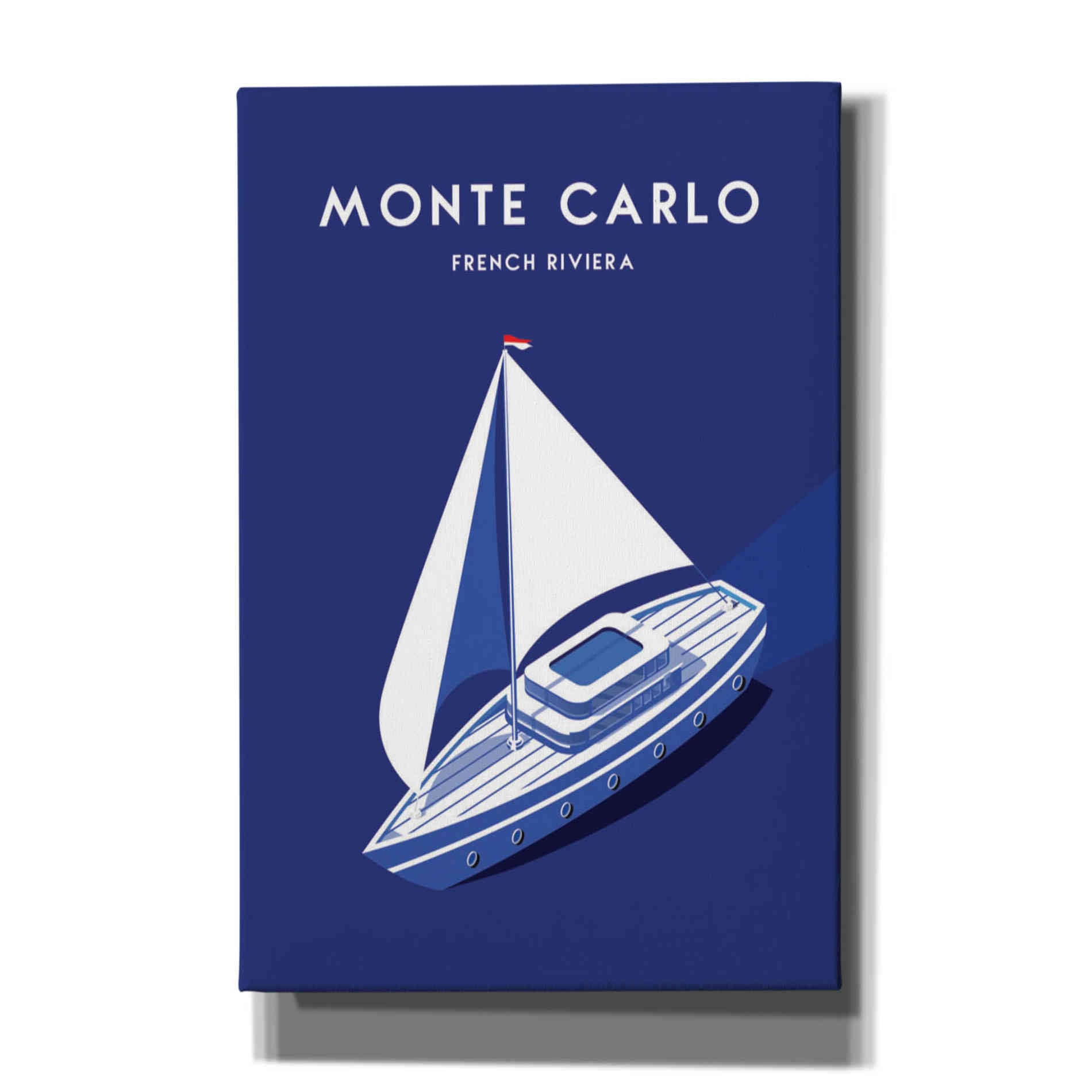 'Montecarlo' by Arctic Frame Studio, Canvas Wall Art