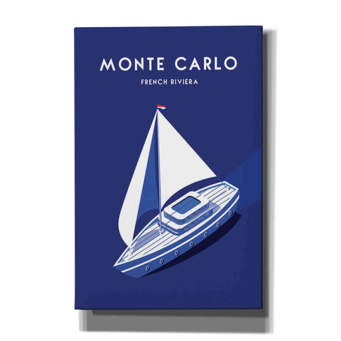 Image of 'Montecarlo' by Arctic Frame Studio, Canvas Wall Art