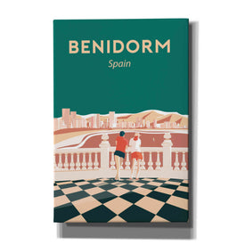 'Benidorm' by Arctic Frame Studio, Canvas Wall Art