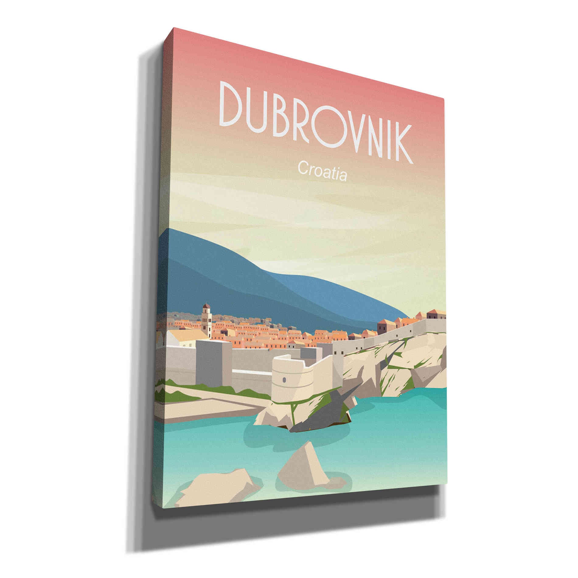 'Dubrovnik' by Arctic Frame Studio, Canvas Wall Art