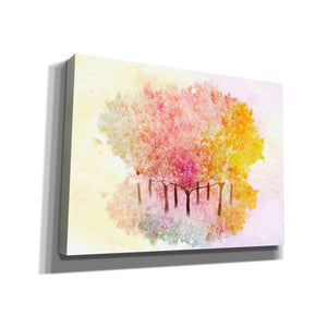 "Pastel Grove" by Hal Halli, Canvas Wall Art