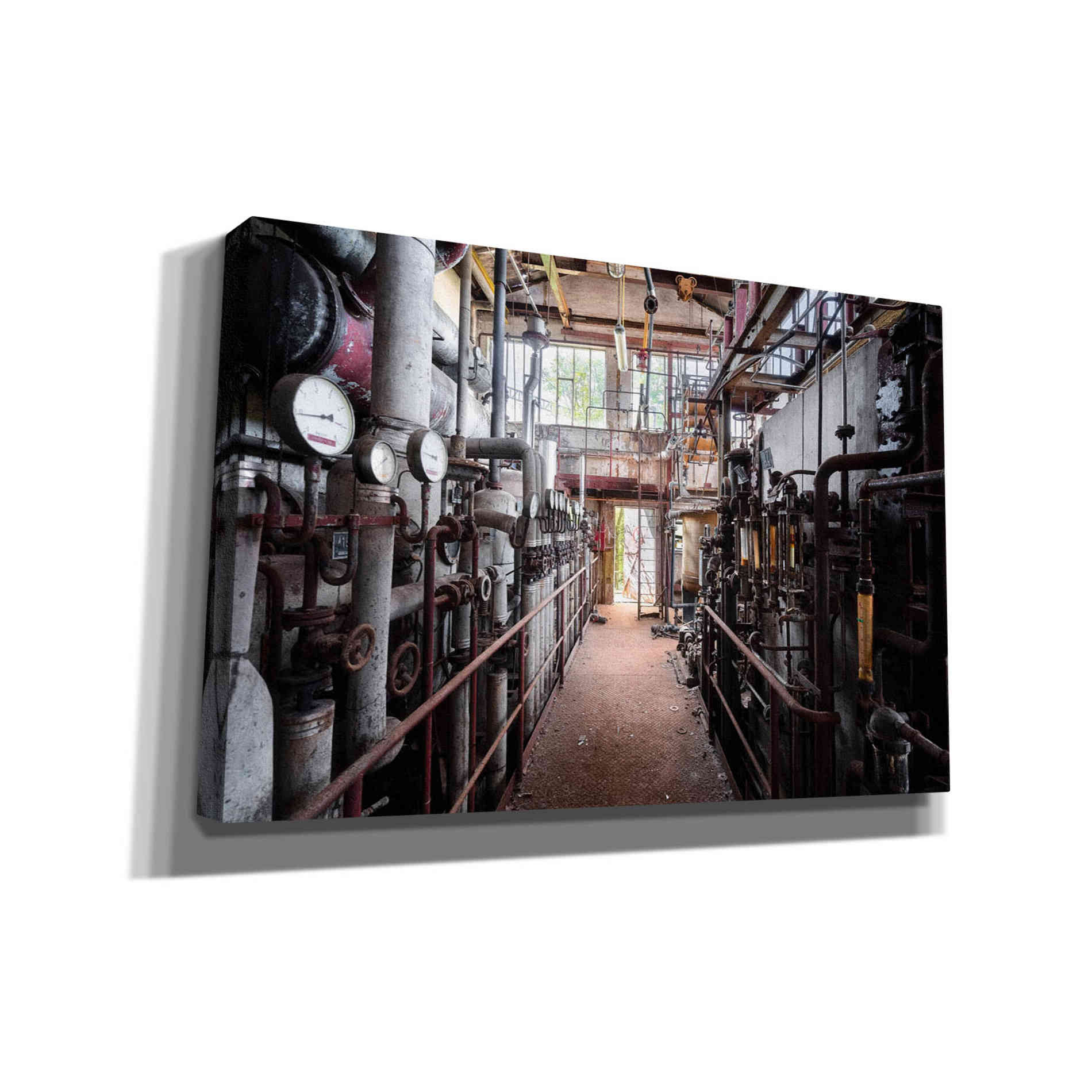 'Abandoned Industry' by Roman Robroek, Canvas Wall Art