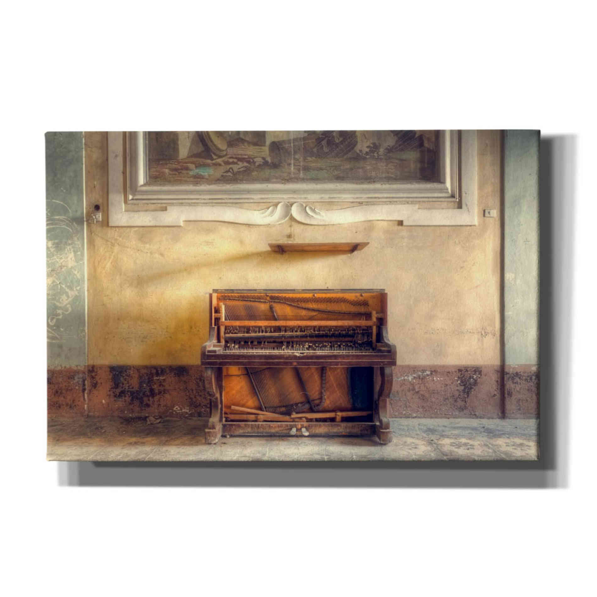 'The Piano' by Roman Robroek, Canvas Wall Art