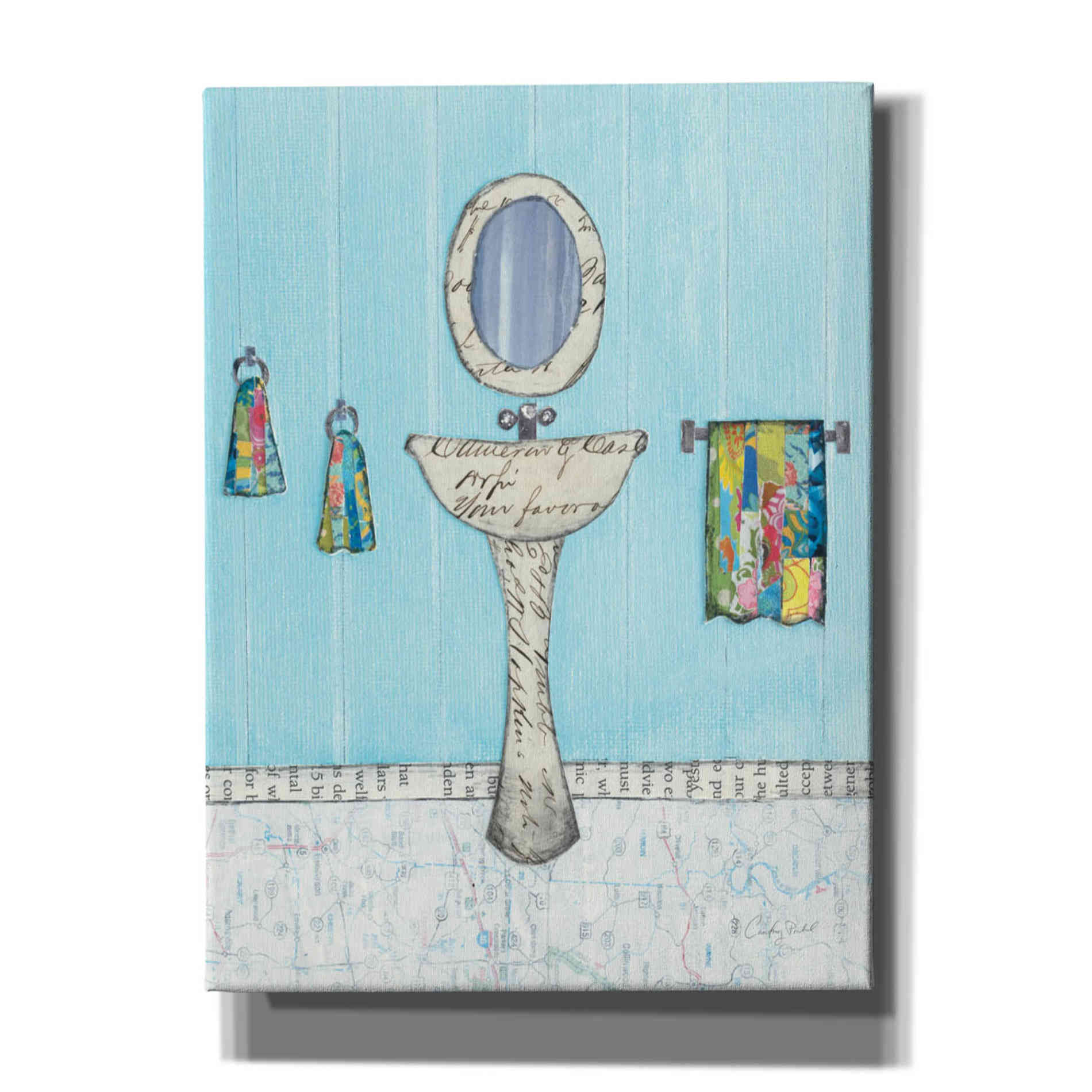 'Finding Your Way I' by Courtney Prahl, Canvas Wall Art