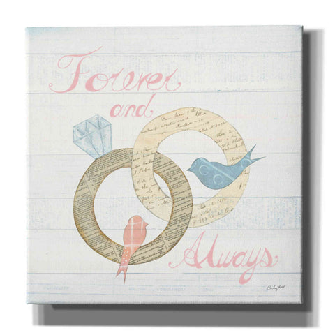 Image of 'Lovebirds II' by Courtney Prahl, Canvas Wall Art
