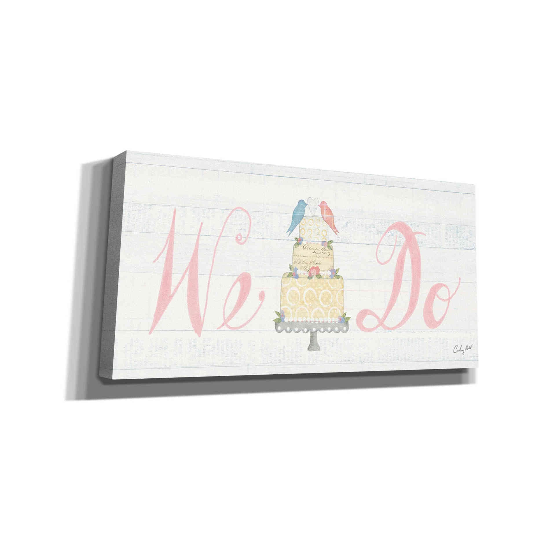 'Lovebirds Sign II' by Courtney Prahl, Canvas Wall Art