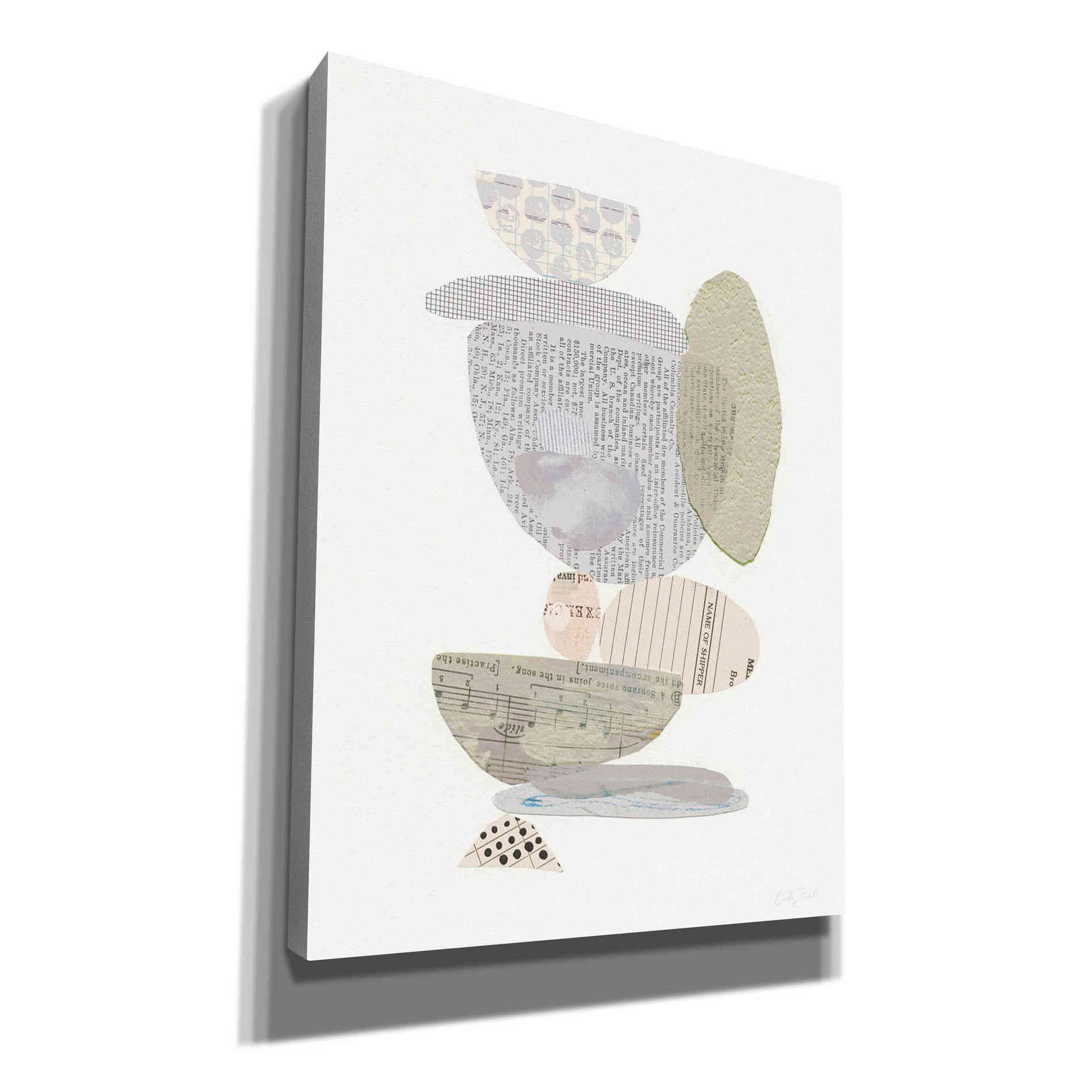 'Whimsy VI Neutral' by Courtney Prahl, Canvas Wall Art