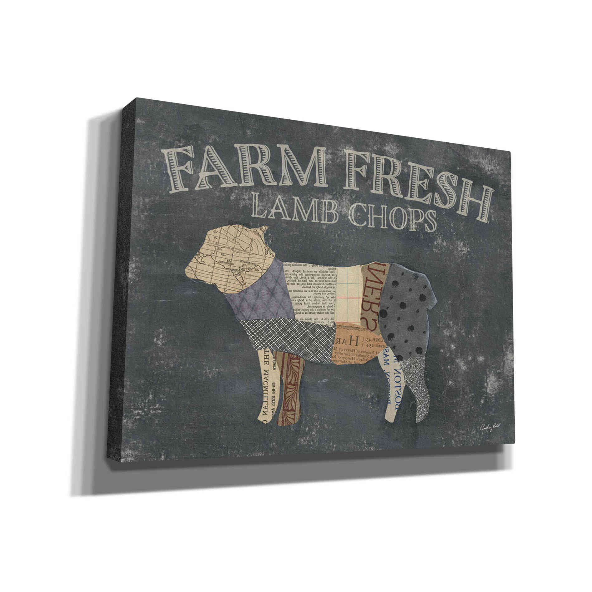 'From the Butcher XIV' by Courtney Prahl, Canvas Wall Art