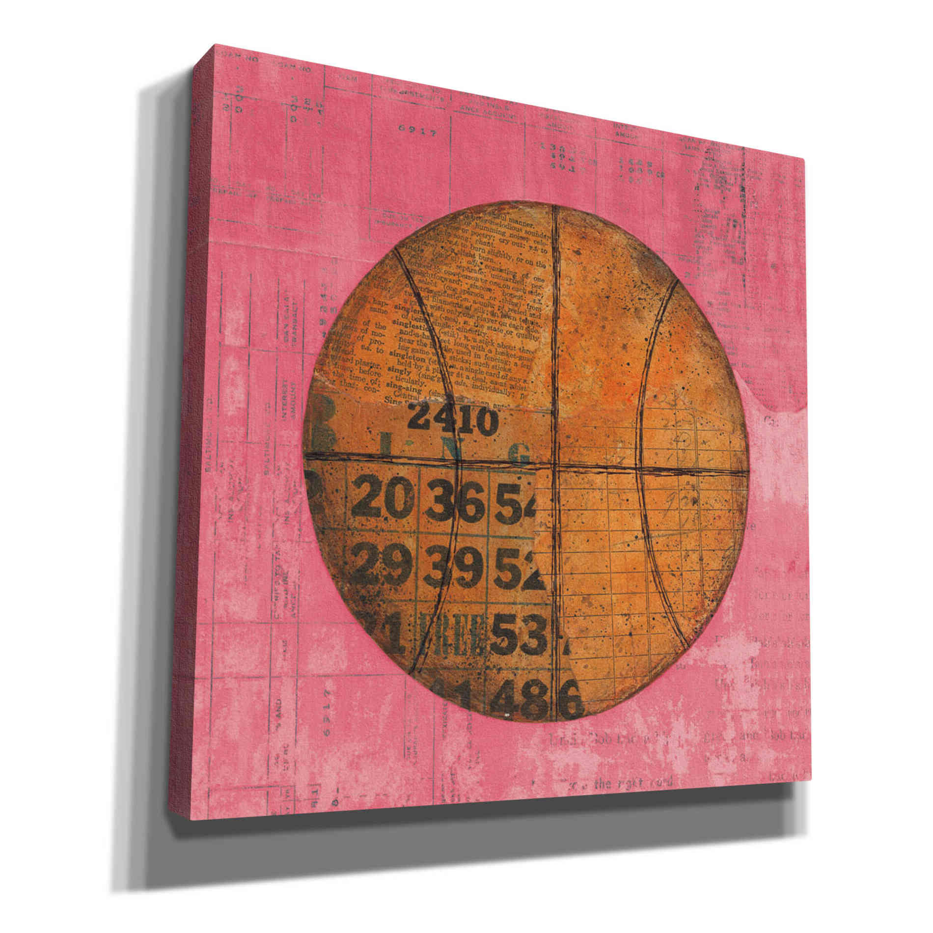 'Play Ball IV Bright' by Courtney Prahl, Canvas Wall Art