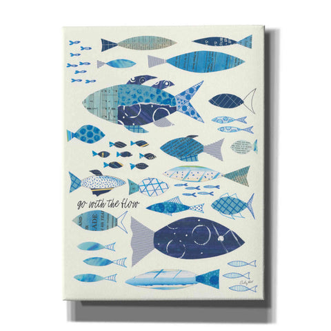 Image of 'Go With the Flow II' by Courtney Prahl, Canvas Wall Art