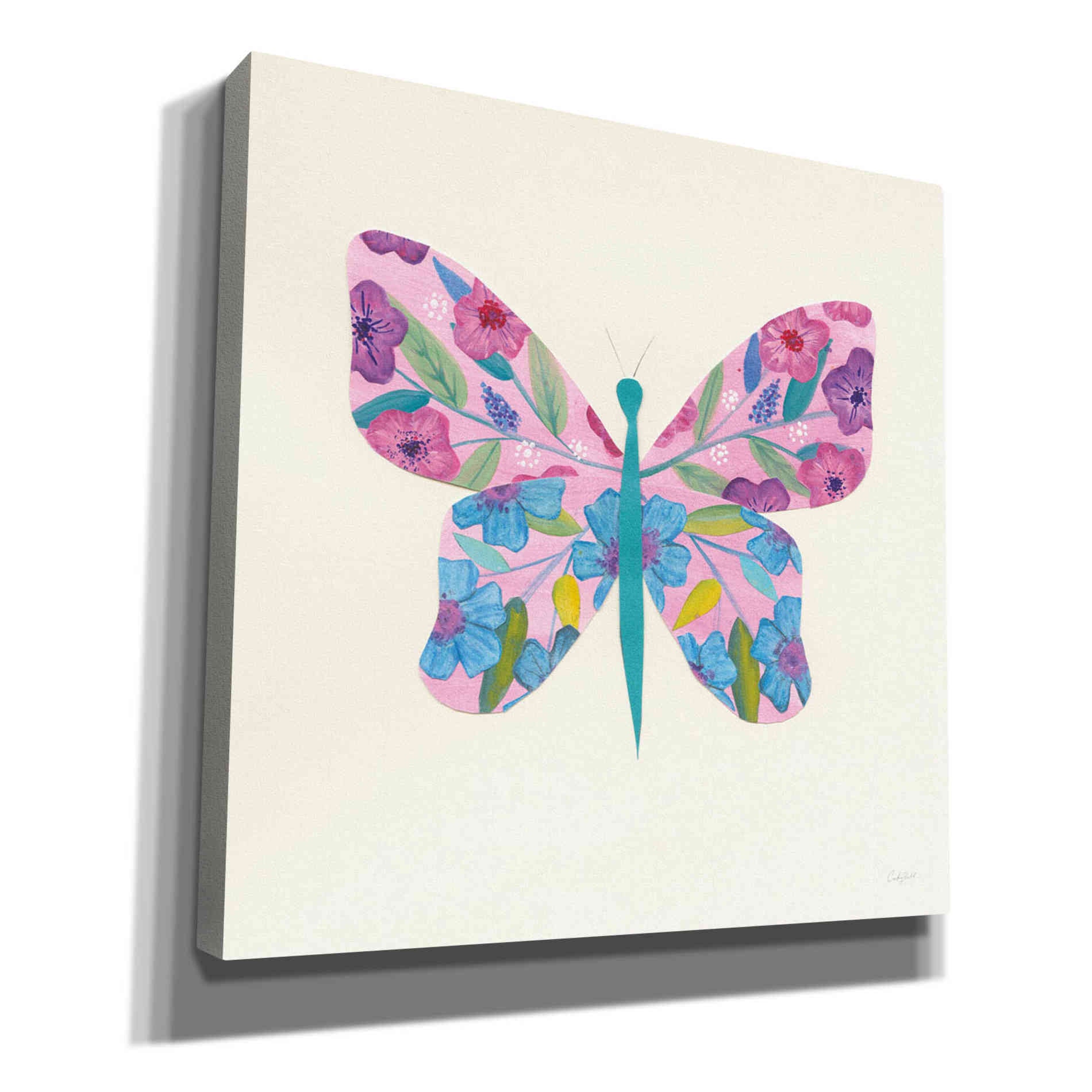 'Butterfly Garden II' by Courtney Prahl, Canvas Wall Art