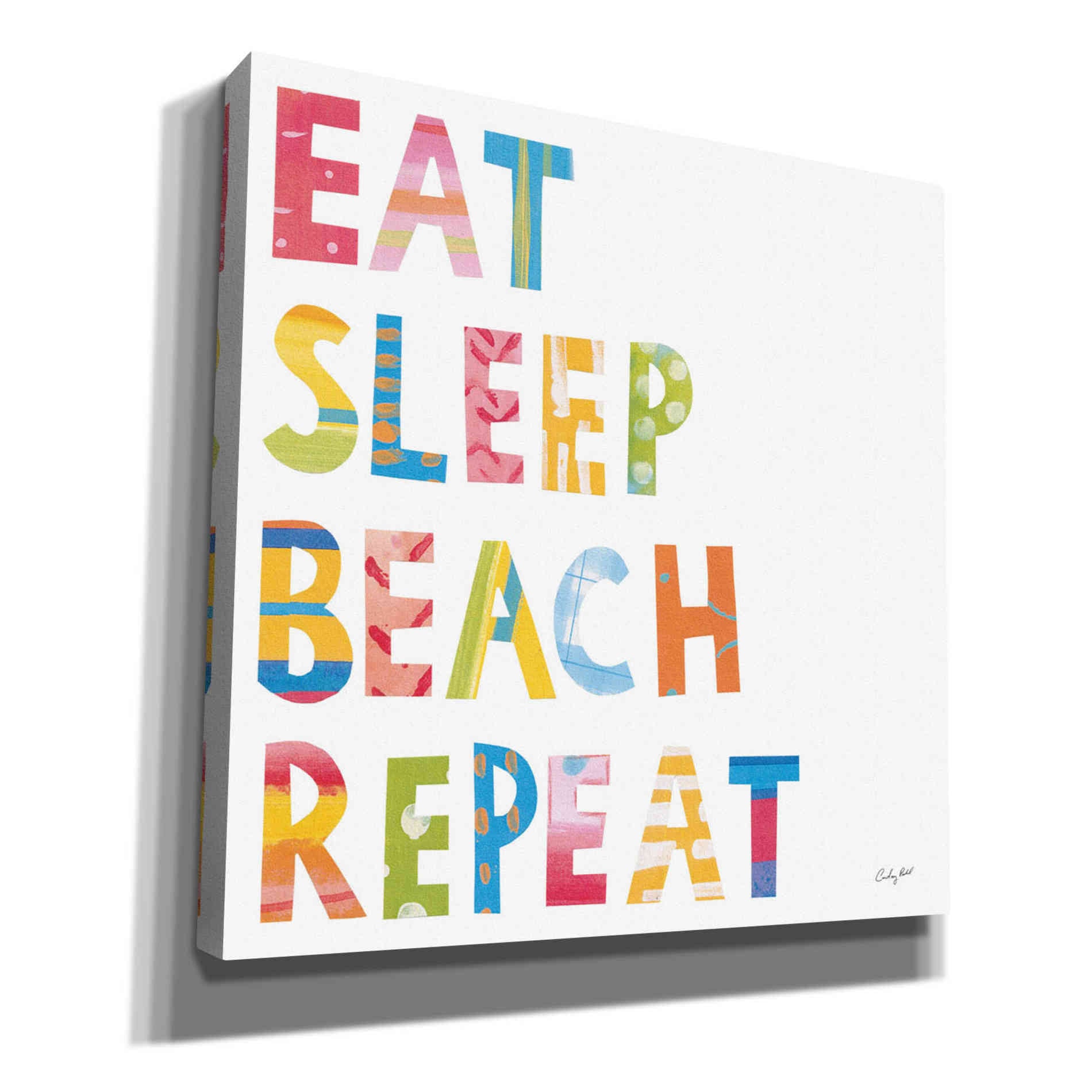 'Sea Sand Sun I' by Courtney Prahl, Canvas Wall Art