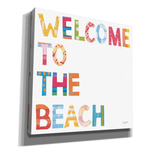 'Sea Sand Sun III' by Courtney Prahl, Canvas Wall Art